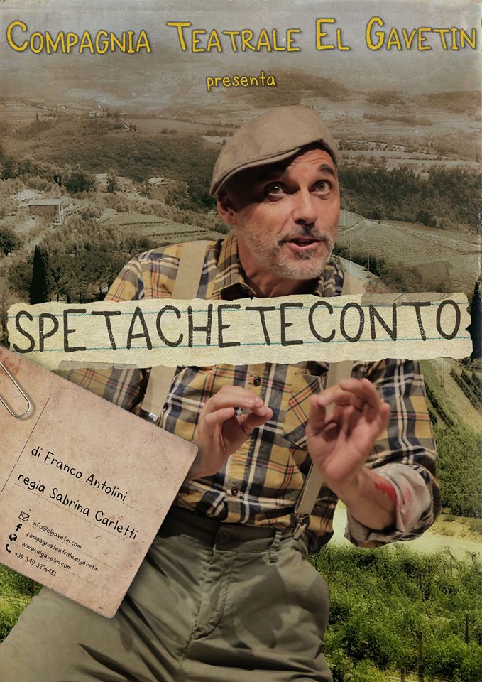GIOVEDI' 9 AGOSTO ore 21,00 a Preabocco - Commedia "Speta che te conto" della Compagnia teatrale "El Gavetin"