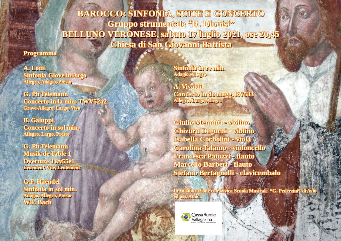 Barocco: sinfonia, suite e concerto